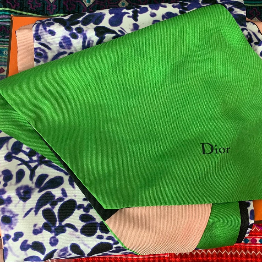 Double-sided DIOR scarf - NEW